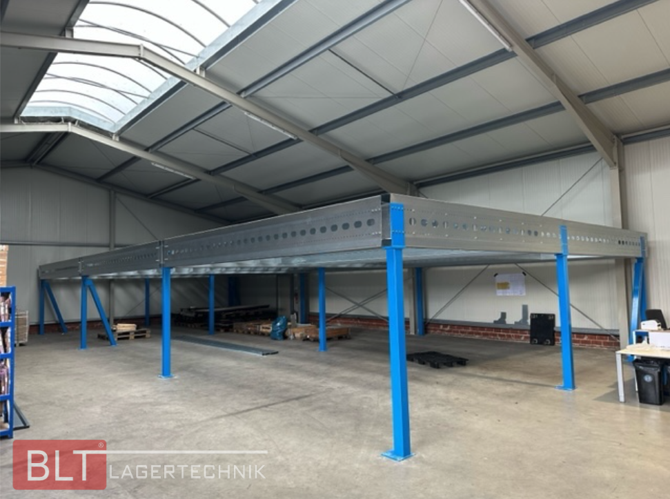 Lagerbühne 10x15m UK 2,5m 500Kg/qm NEU Systembühne Lagerpodest