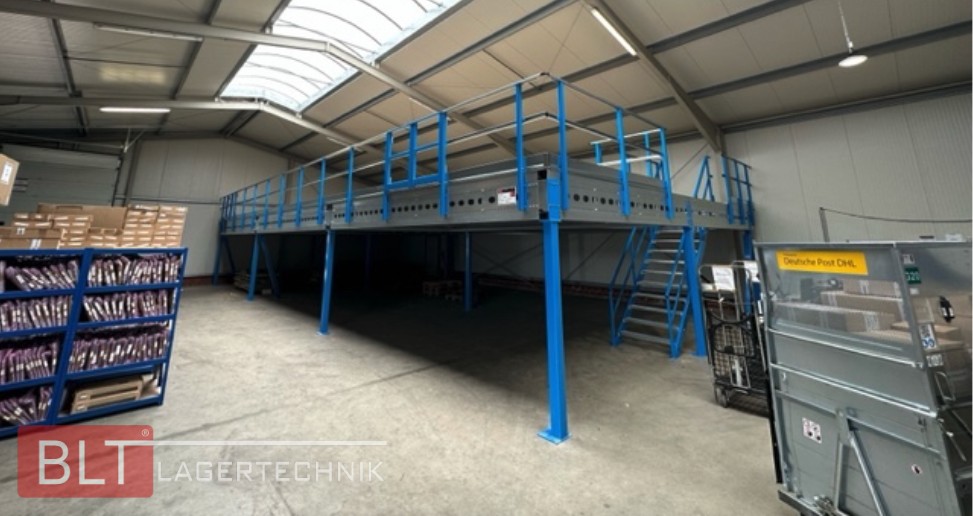 Lagerbühne inkl. Ausstattung , 5x15m UK 3m 500Kg/qm NEU