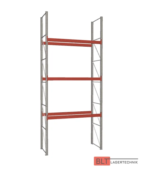 ca. 2,90 lfm, H: 650cm, Fachlast: 3000 kg, Palettenregale, Schwerlastregale, Hochregale, Industrieregale, Regale sofort ab Lager