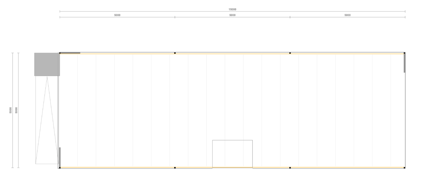 Lagerbühne inkl. Ausstattung , 5x15m UK 2,5m 500Kg/qm NEU