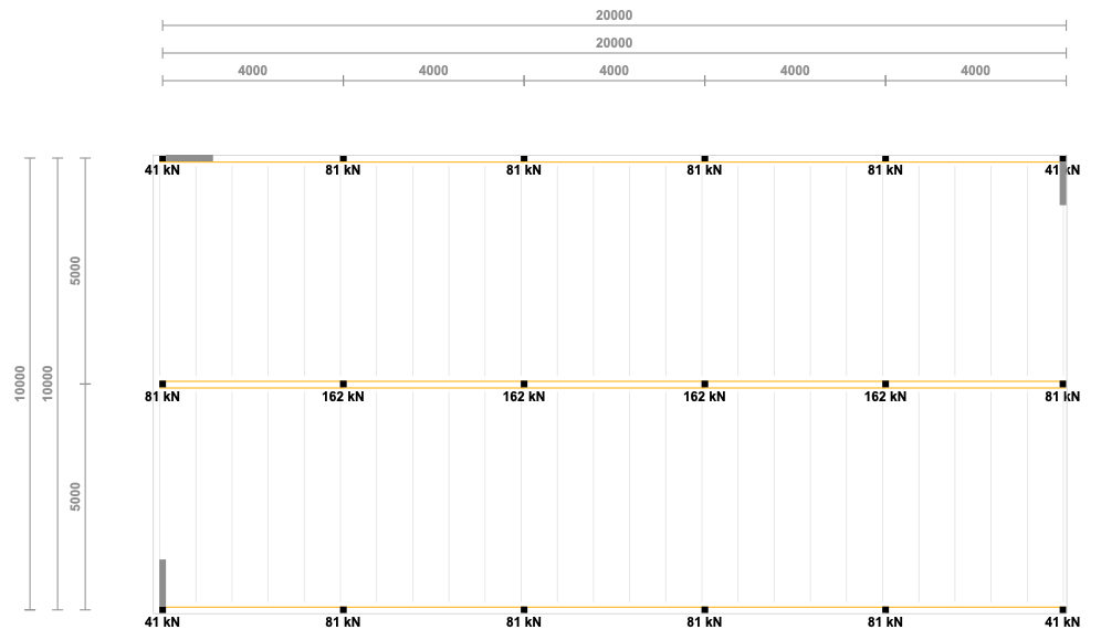 Lagerbühne 10x20m UK 3m 500Kg/qm NEU Systembühne Lagerpodest